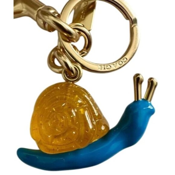 COACH X Observed By Us Snail Acrylic Limited Edition Hand Bag Charm - Picture 2 of 4